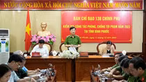 Thứ trưởng Nguyễn Duy Ngọc kiểm tra công tác phòng, chống tội phạm tại Bình Phước