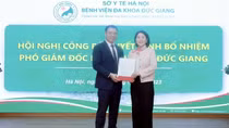 Bệnh viện Đa khoa Đức Giang có tân Phó Giám đốc