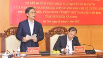 Đưa Hà Tĩnh trở thành tỉnh mạnh về biển, giàu từ biển