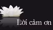 Lời cảm ơn