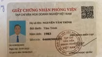Khởi tố, bắt 2 đối tượng có giấy phóng viên và cộng tác viên của một tạp chí