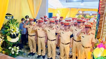 Tiếc thương Thiếu tá Lương Thanh Tuấn, CSGT Công an Hà Nam hy sinh trong khi làm nhiệm vụ