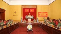 Bộ Công an làm việc với các đại biểu Quốc hội trong CAND dự Kỳ họp thứ 5, Quốc hội khóa XV