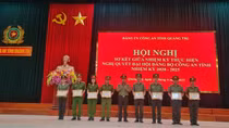 Công an Quảng Trị tiếp tục đẩy mạnh đảm bảo ANTT trên địa bàn