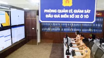 Giám sát chặt chẽ toàn bộ quá trình đấu giá biển số xe ô tô