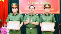 Công an tỉnh Bạc Liêu khen thưởng đột xuất 3 cá nhân dũng cảm trấn áp tội phạm