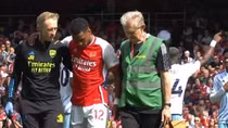 Tân binh 40 triệu bảng của Arsenal gặp chấn thương ngay trận ra mắt