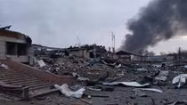 Tên lửa Nga đánh trúng "hạ tầng quan trọng" ở Tây Ukraine