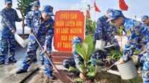 Tết trồng cây trên quần đảo Trường Sa