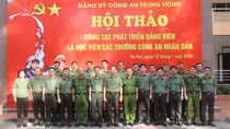 Nâng cao chất lượng, hiệu quả công tác phát triển đảng viên là học viên các trường CAND