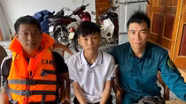 Nam sinh viết thư cảm ơn Công an xã đã liều mình cứu mạng giữa dòng lũ dữ