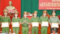 Công an cơ sở ở Sóc Trăng làm tốt công tác đăng ký phương tiện