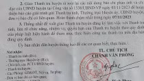 Diễn biến mới liên quan đến thông báo “lạ” của Thanh tra huyện ở Quảng Trị