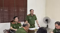Khảo sát công tác tạm giữ, tạm giam tại Trại tạm giam T16