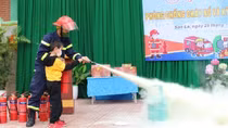 Tuyên truyền phòng chống cháy nổ trong trường học ở Sơn La