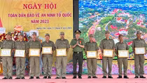 Sôi nổi Ngày hội toàn dân bảo vệ ANTQ năm 2023
