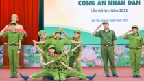 Trưởng thành từ khóa học “Em học làm chiến sĩ Công an nhân dân”