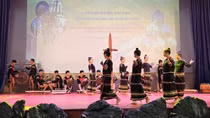 500 nghệ nhân các dân tộc tham gia Ngày hội trình diễn cây nêu