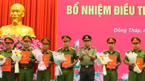 Công an Đồng Tháp bổ nhiệm 160 Điều tra viên ở Công an cấp xã