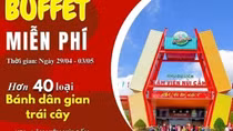 “Đại tiệc trên mây”: Cáp treo Núi Cấm - Buffet miễn phí bánh dân gian, trái cây mừng lễ 30/4- 1/5