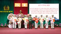 Công an Thừa Thiên Huế hoàn thành kiện toàn bộ máy theo Đề án của Bộ Công an