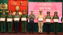 Khen thưởng 39 tập thể, cá nhân lan toả hình ảnh đẹp người chiến sĩ CAND
