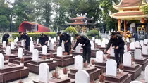 Trung đoàn Cảnh sát cơ động Trung Bộ tri ân anh hùng, liệt sĩ