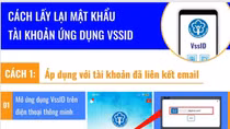 Quên mật khẩu ứng dụng VssID và cách lấy lại mật khẩu ứng dụng VssID