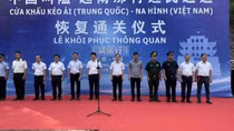 Khôi phục hoạt động thông quan tại cặp chợ biên giới Na Hình – Kéo Ái