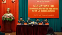 Thúc đẩy hợp tác thực chất giữa lực lượng bảo vệ biên giới ba nước Việt Nam - Lào - Campuchia