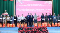 TP Hồ Chí Minh thăm và tặng quà Tết tại các tỉnh Lâm Đồng, Bạc Liêu, Hậu Giang, TP Cần Thơ