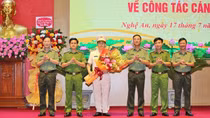 PGS.TS Trần Hồng Quang được điều động làm Phó Giám đốc Công an tỉnh Nghệ An