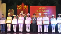 Công an các đơn vị, địa phương sơ kết 6 tháng đầu năm 2023