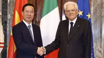 Việt Nam - Italia ra Tuyên bố chung về tăng cường quan hệ đối tác chiến lược