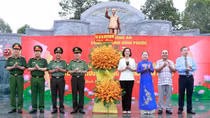 Khánh thành tượng đài Chủ tịch Hồ Chí Minh tại Công an tỉnh Bình Phước