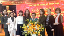 Gặp mặt chúc Tết cán bộ chủ chốt Hội Phụ nữ Bộ Công an qua các thời kỳ