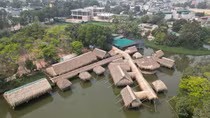 “Thuỷ cung” mọc trên đất nuôi trồng thuỷ sản và sự lúng túng của chính quyền phường