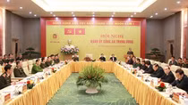 Tổng Bí thư Nguyễn Phú Trọng dự, chỉ đạo Hội nghị Đảng uỷ Công an Trung ương
