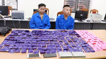 Bắt 2 đối tượng cùng 2 bánh heroin và 48 nghìn viên ma túy