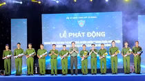 Phát động tân sinh viên "3 xung kích, 5 rèn luyện" tại Bộ Tư lệnh Cảnh sát cơ động