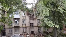 Tòa nhà cơ quan tình báo Ukraine bị tập kích