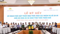 Bộ Công an và Thừa Thiên-Huế ký kết kế hoạch phối hợp triển khai thực hiện các nhiệm vụ Đề án 06
