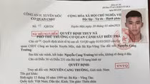 Truy nã đối tượng cướp giật tài sản đặc biệt nguy hiểm