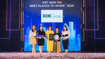 BIM Group được vinh danh trong Top 100 Nơi làm việc tốt nhất Việt Nam
