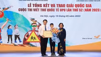 Học sinh Việt Nam giành giải Ba cuộc thi viết thư quốc tế UPU năm 2023