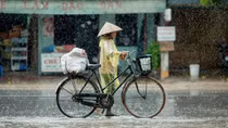 Mưa rào và giông diễn ra trên khắp cả nước
