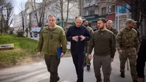 Tổng thống Zelensky bất ngờ tới Kherson