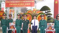 Tây Ninh: truy điệu, an táng 56 hài cốt liệt sỹ quy tập ở chiến trường Campuchia
