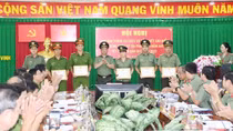 Công an Trà Vinh khen thưởng 42 tập thể có thành tích xuất sắc