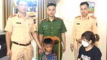 Cứu sống cháu bé ngã xuống sông Ka Long